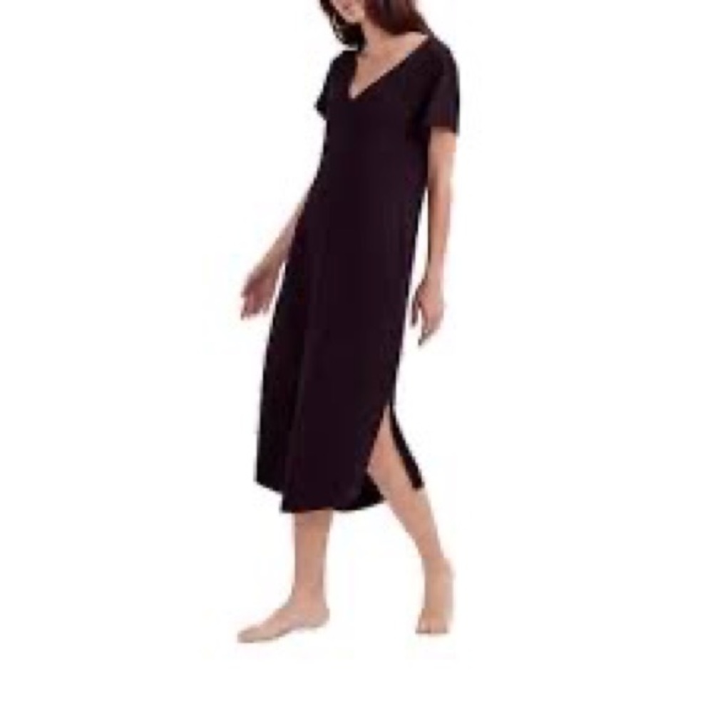 Smash + Tess Sunday Midi Dress - V neck bamboo rayon